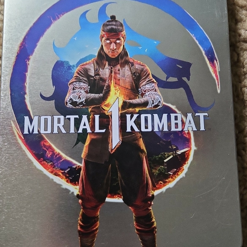 Mortal Kombat 1 steelbook case only No disc!